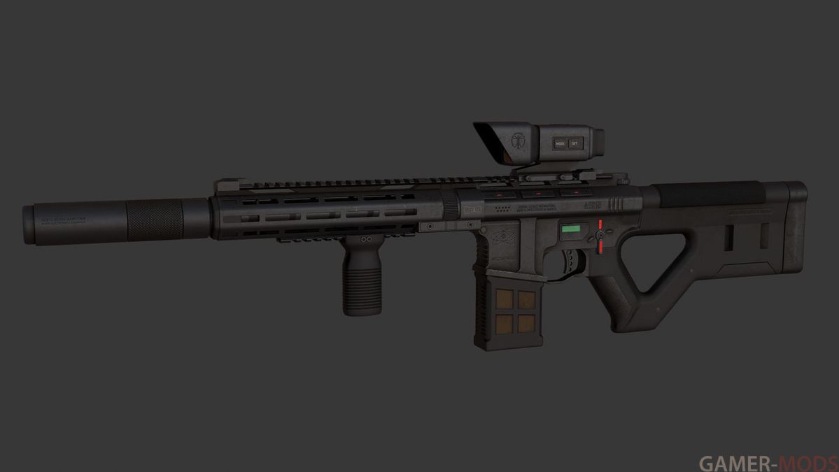 AER15 Modern Laser Assault Rifle | Современная лазерная штурмовая винтовка AER15