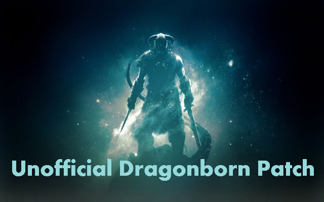Unofficial Dragonborn Patch / Неофициальный патч для Dragonborn