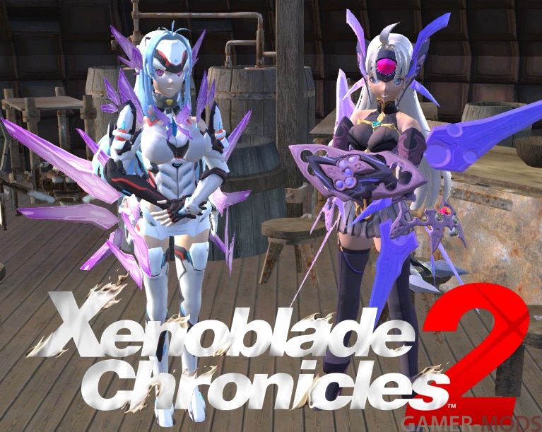 Xenoblade2 Kos-Mos & T-Elos / Xenoblade2 Кос-Мос & Т-Элос