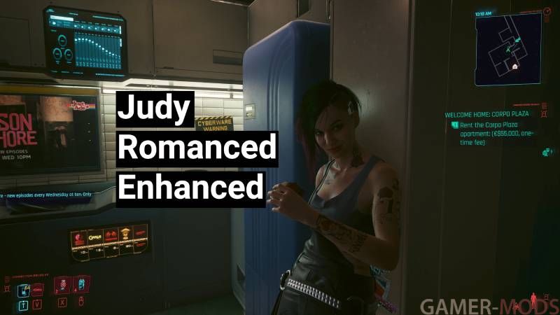 Judy Romanced Enhanced / Расширенное поведение Джуди в квартире