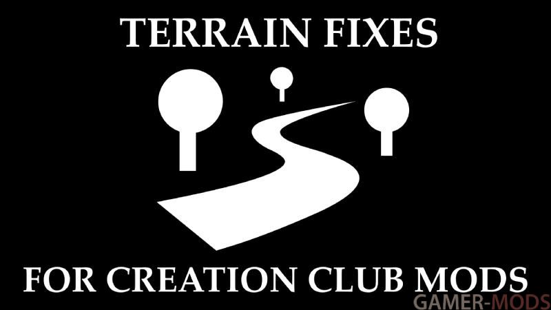 Grass Fixes for Creation Club Mods / Исправление травы для модов из Креатон клаба АЕ