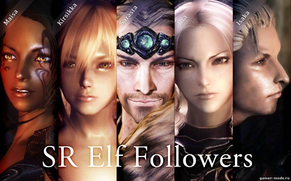 5 компаньонов Эльфов / SR Elf Followers