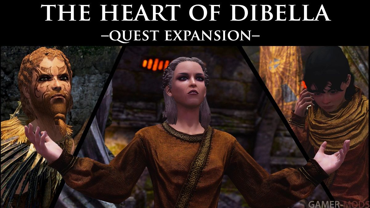 Раскрытие сердца Дибеллы (SE-AE) | The heart of Dibella - quest expansion