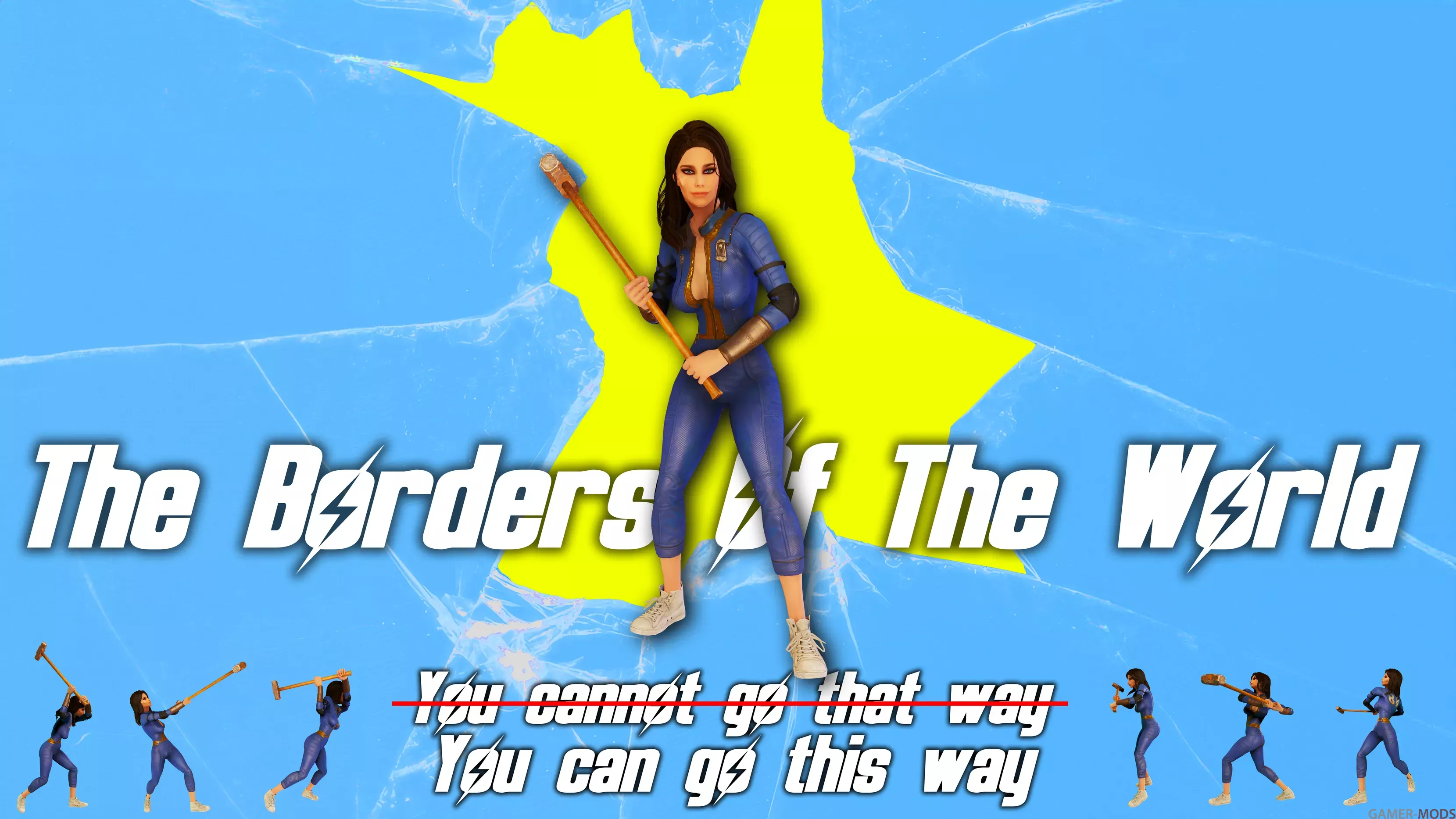 The Borders Of The World - Изменение границ мира, удаление невидимой стены