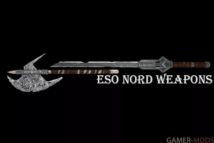 Нордское оружие из TESO (SE-AE) / ESO Nord Weapon