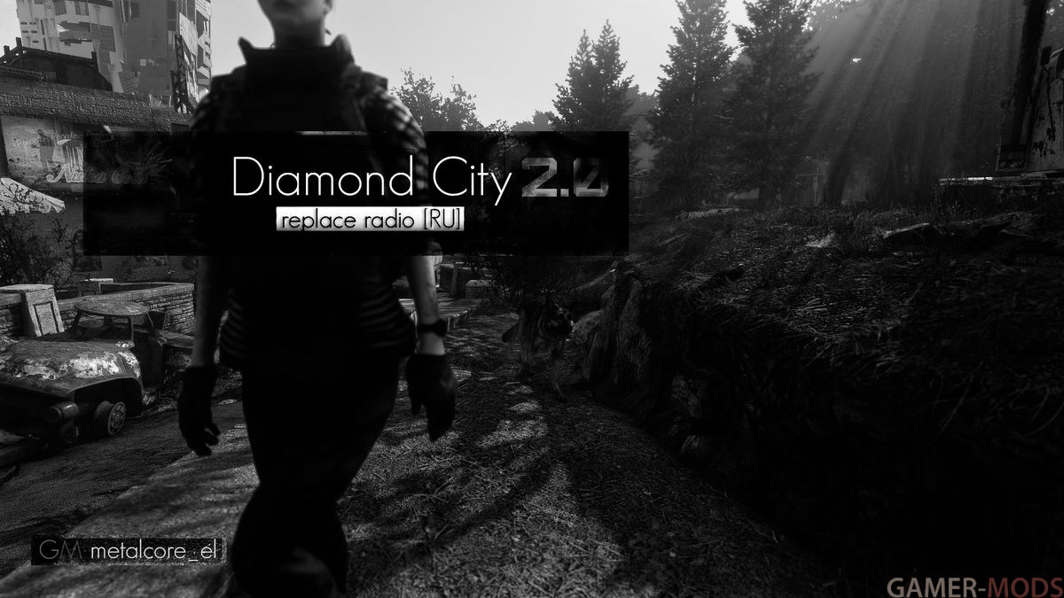 Replace and Revoice Radio Diamond City | Полная замена радиостанции Diamond City [RU]