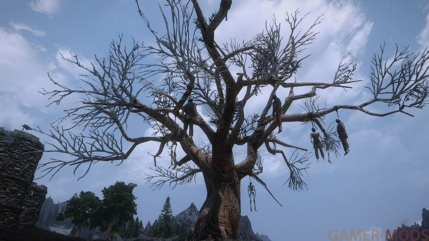 Дерево висельников возле Вайтрана / Hanged Man's Tree
