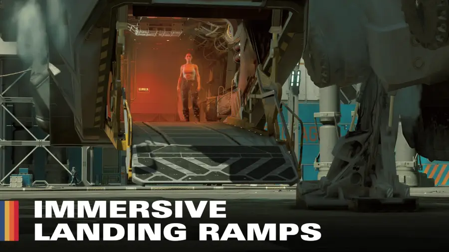 Immersive Landing Ramps / Управление посадочными аппарелями