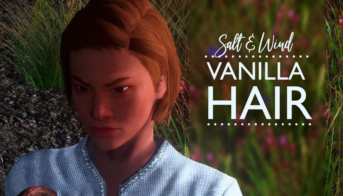 Ретекстур волос Salt and Wind (SE-AE) | Vanilla hair - Salt and Wind