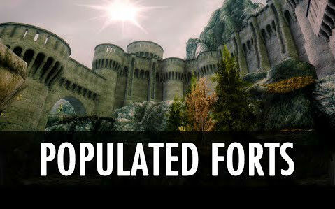 Расширение NPC - Форты-башни-крепости / Populated Forts Towers Places Reborn