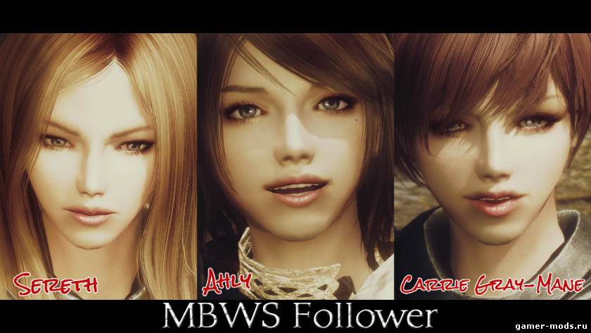 3 сестрички компаньонки / MBWS Follower - CBBE-UNP-SeveNBase