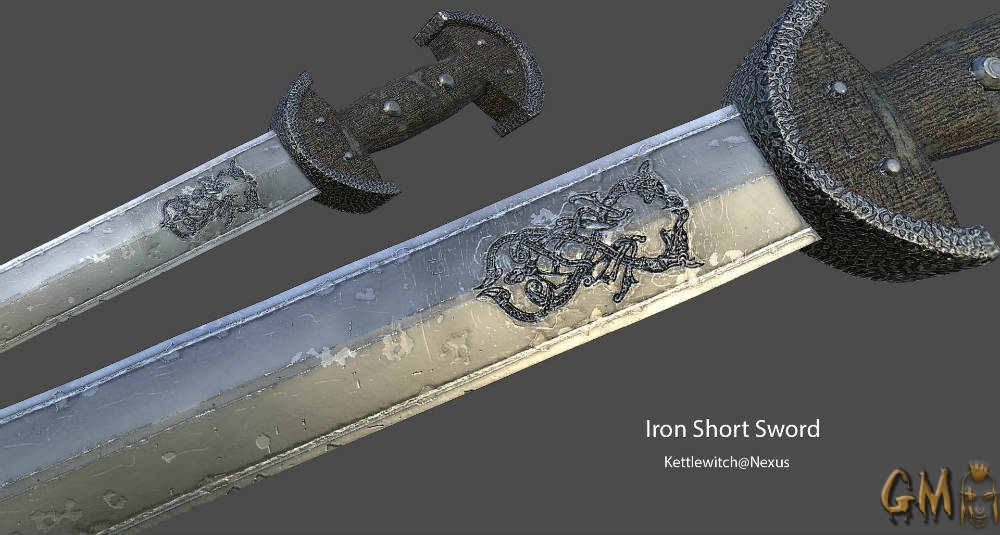 Железный короткий меч / Iron Short Sword