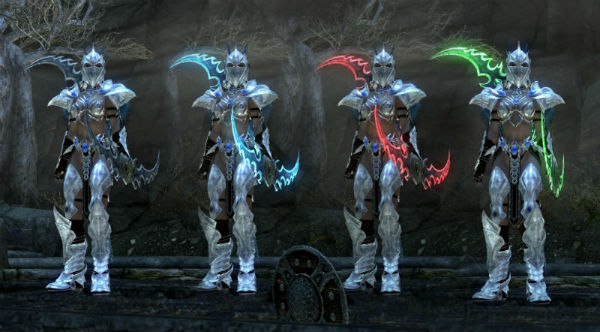 Броня Сияние серебра / Silverlight armor & Warglaives