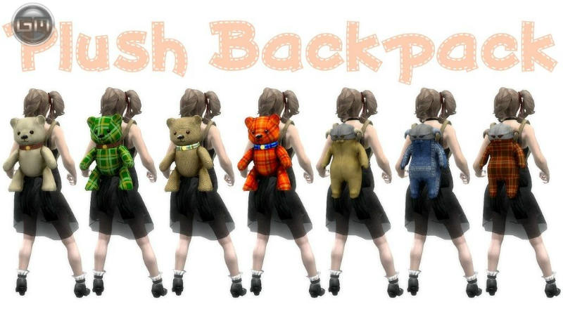 Плюшевые рюкзаки / Plush Backpack