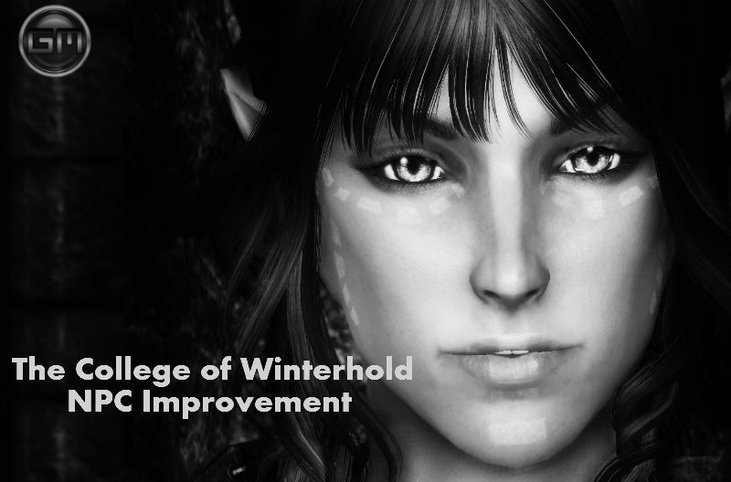 Улучшенные NPC Коллегии Винтерхолда / The College of Winterhold - NPC Improvement
