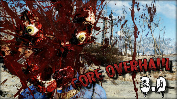 Улучшение кровавых частей тела / Fallout IV -Gore Overhaul-