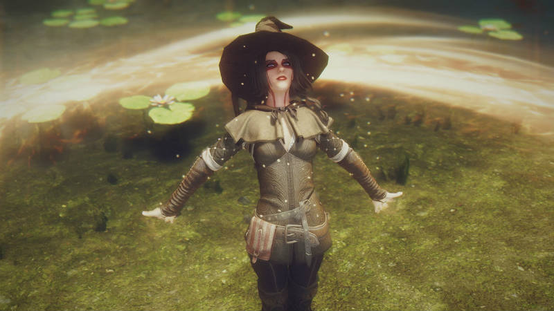 The Fancy Witch Armour (Witcher 3 recolour) / Модная одежда Ведьмы