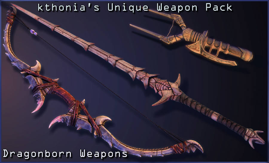 Уникальное оружие / Kthonia's Unique Weapon Pack