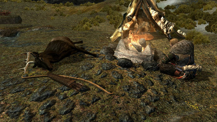   Skyrim Campfire -  4