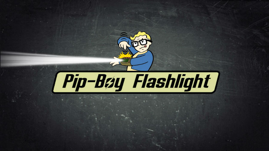 Капремонт освещения Пип-Боя / Pip-Boy Flashlight (Pipboy - Power Armor - Lamp Overhaul)