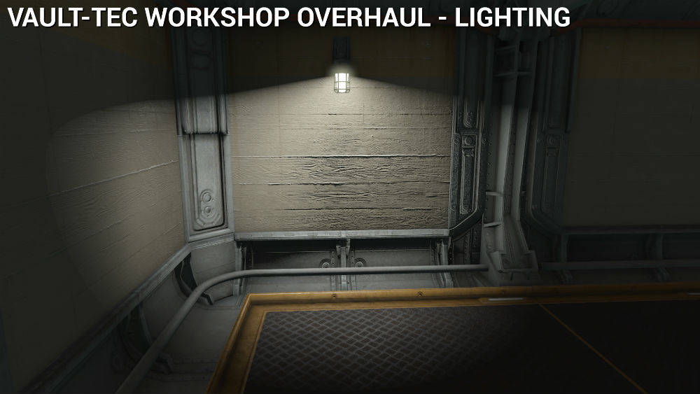 Капремонт освещения в DLC Vault-Tec Workshop / Vault-Tec Workshop Overhaul