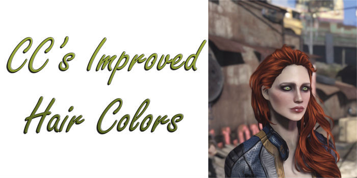 Улучшеный цвет и структура волос / CC's Improved Hair Colors
