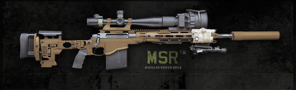 Снайперская модульная винтовка 'MSR'