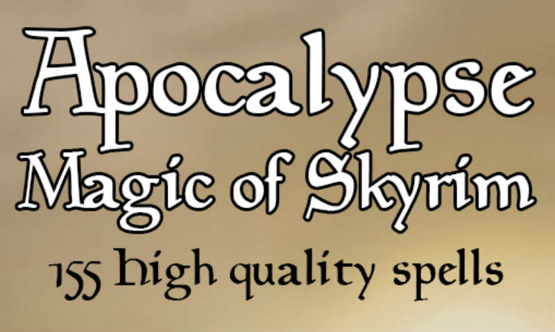 Апокалипсис - Магия Скайрима (SE) / Apocalypse - Magic of Skyrim SE