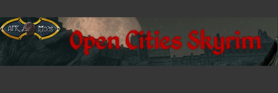 Открытые города Скайрима (SE) | Open Cities Skyrim