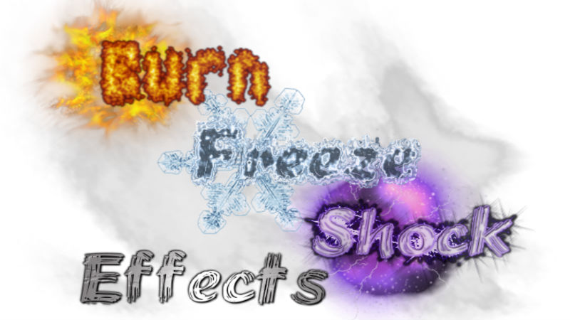 Эффекты на телах от заклинаний (SE) / Burn Freeze Shock Effects SSE