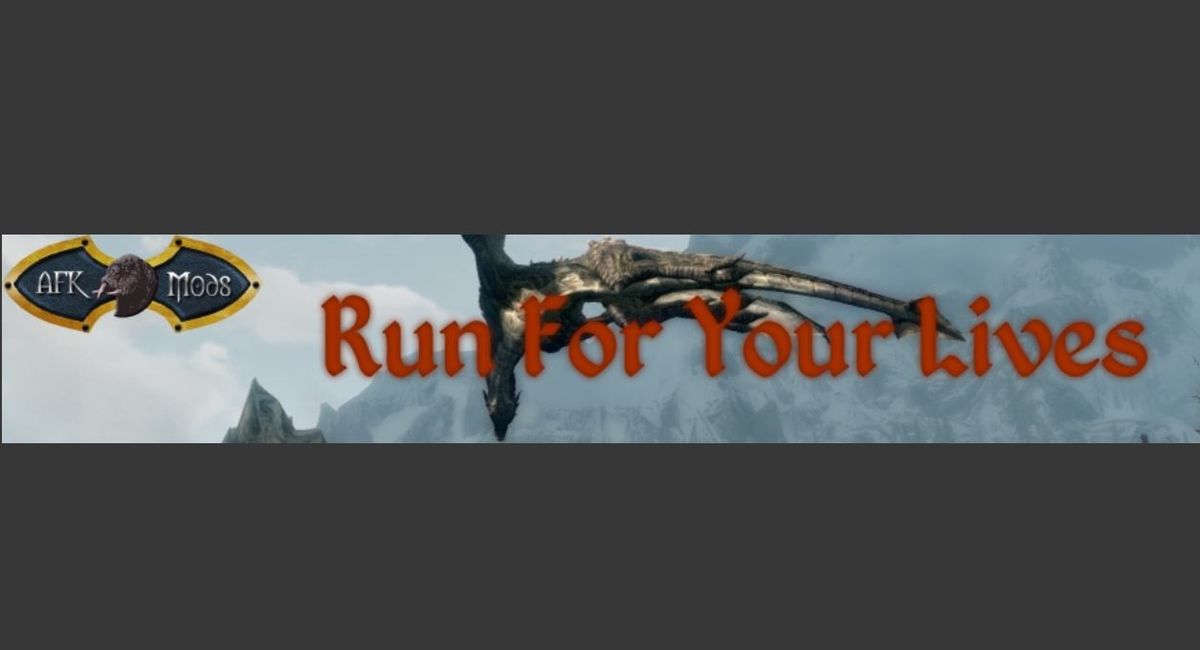 Спасайте свою жизнь - драконы и вампиры атакуют (SE-АЕ) | Run For Your Lives