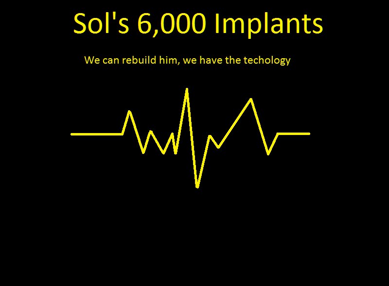 Бионические импланты / Sol's Six Thousand Implants