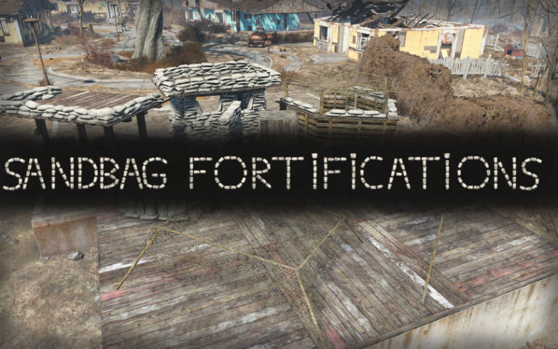 Оборонительные сооружения | Sandbag Fortifications