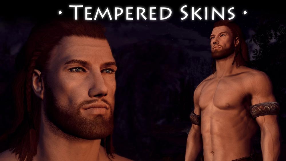 Ретекстур и реплейсер тел для мужчин (SE) | Tempered Skins for Males