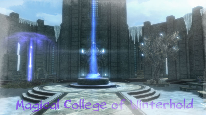 Magical College of Winterhold SE / Преображение Коллегии Винтерхолда (SE-AE)