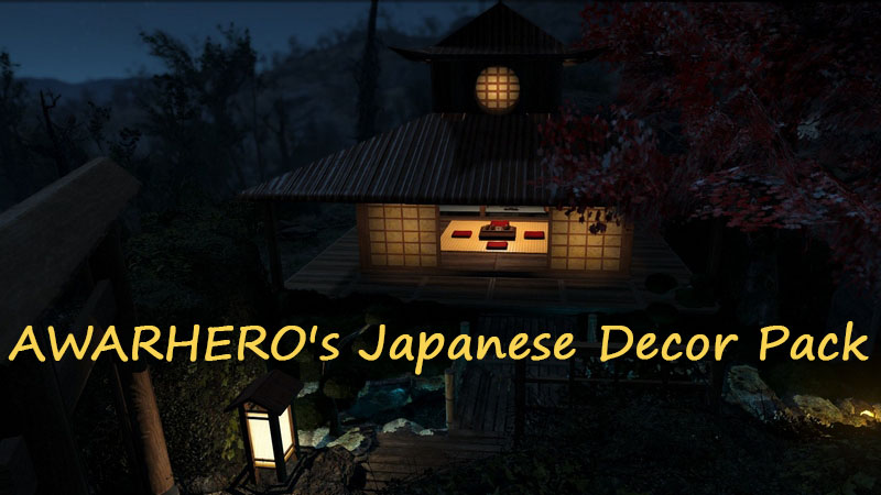 Пак японского декора / AWARHERO's Japanese Decor Pack