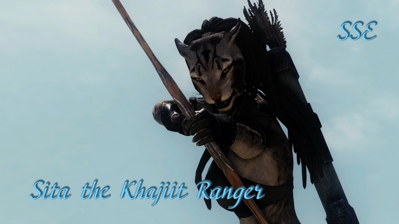 Сита - каджитский рейнджер (SE) / Sita the Khajiit Ranger SSE