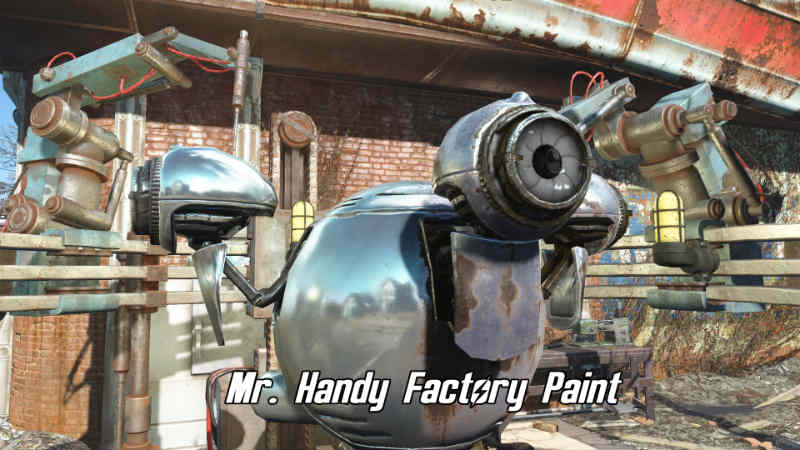 Заводская краска для Мистера Помощника / Automatron Mr. Handy Factory Paint