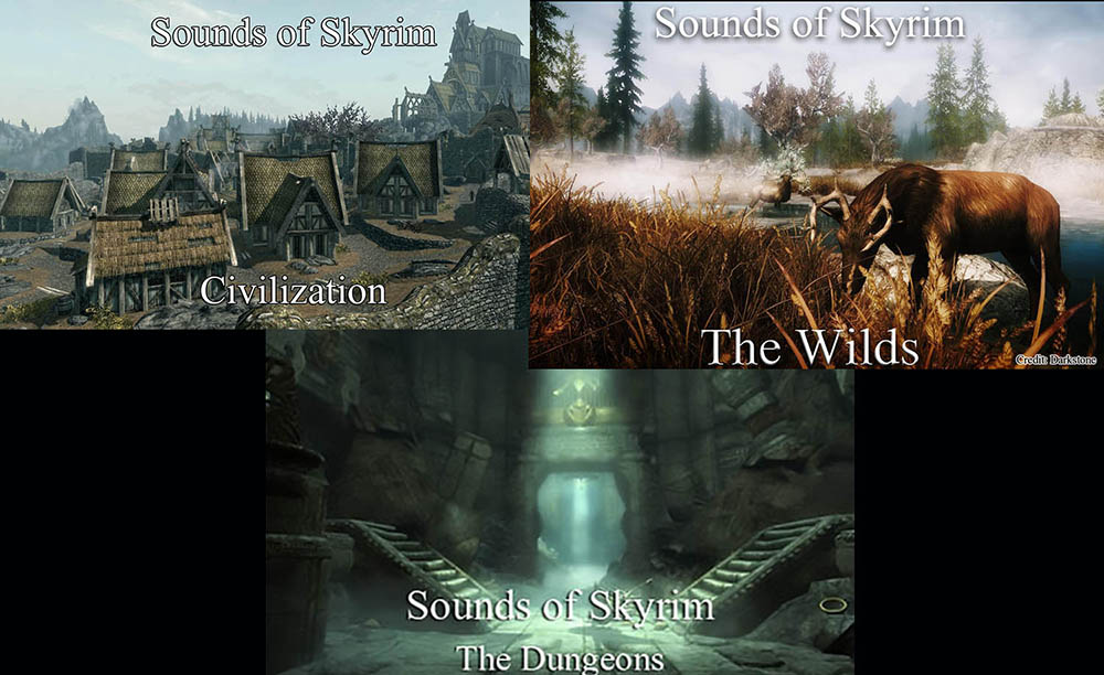 Звуки Скайрима - Полное собрание (SE-АЕ) | Sounds of Skyrim Complete SE