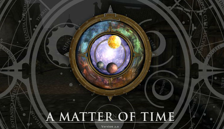 Виджет часов (SE-АЕ) / A Matter of Time - A HUD clock widget