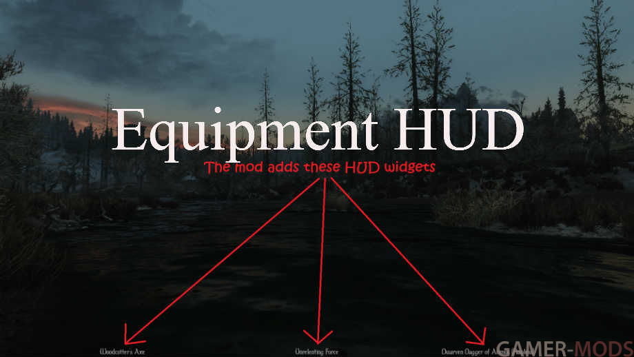 HUD экипировка (SE-АЕ) / Equipment HUD SE