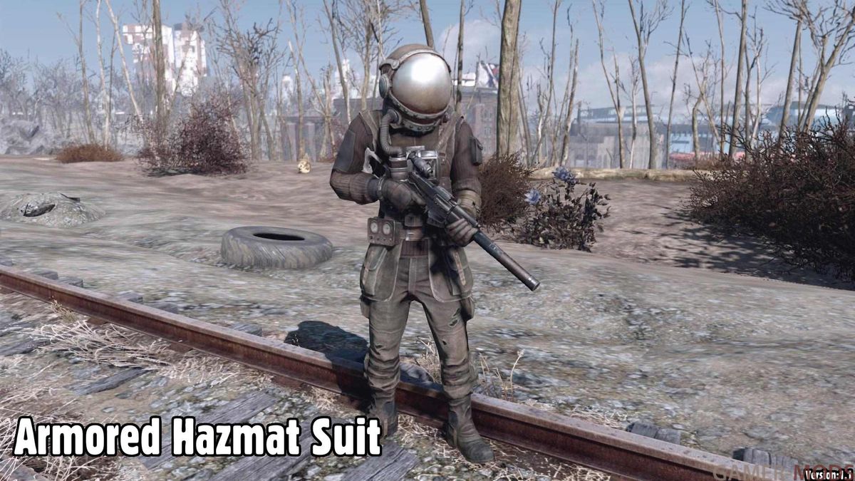 Бронированный Защитный Комплект / Armored Hazmat Suit