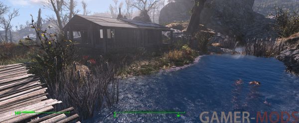 Survivalist Cabin / Дом для выживания