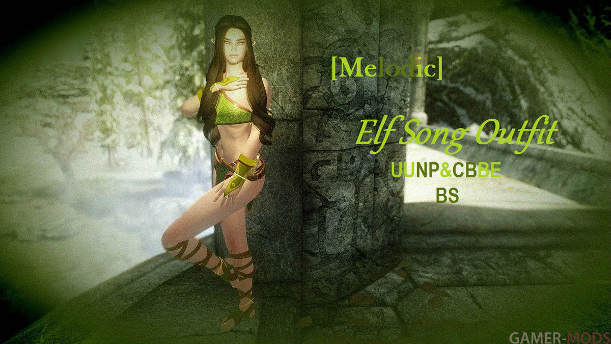 [Melodic] Elf Song Outfit UUNP&СВВЕ BS / [Melodic] Эльфийская песнь UUNP&СВВЕ BS