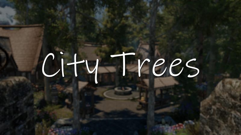 City Trees / Деревья в городах (SE-АЕ)