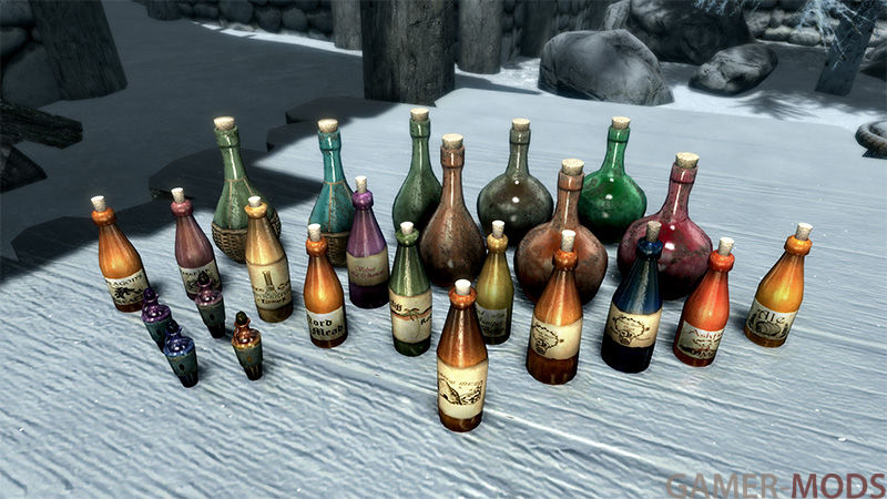 Бутылки Скайрима (SE) | Bottles of Skyrim