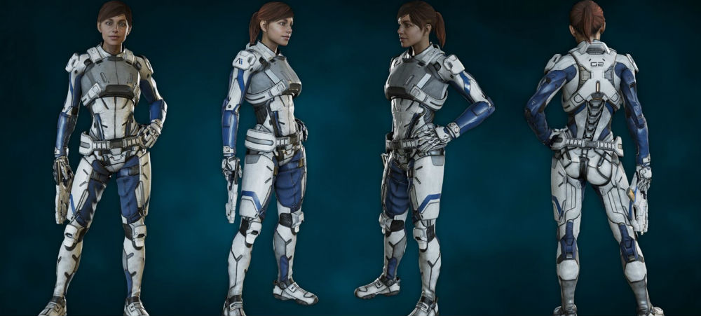 Mass Effect:Andromeda - BioWare обновила модели Скотта и Сары Райдер