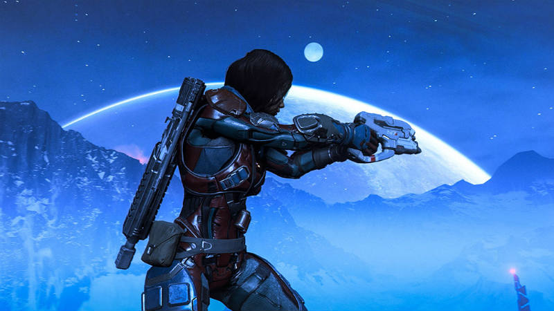 17 минут геймплея Mass Effect: Andromeda