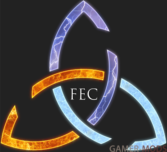 Frozen Electrocuted Combustion (SE-AE) | Визуальные эффекты для НПС и игрока