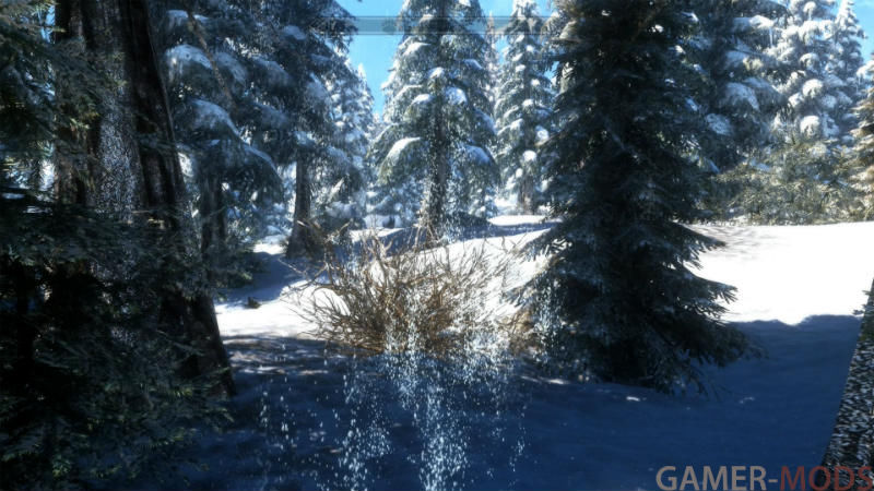 Эффект снежных частиц на экране / CG4 Snow Effects LE